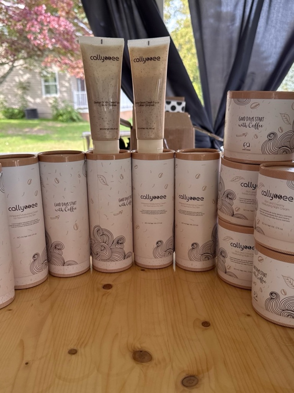 Callyssee Gentle Exfoliating Face Cleanser - Beige